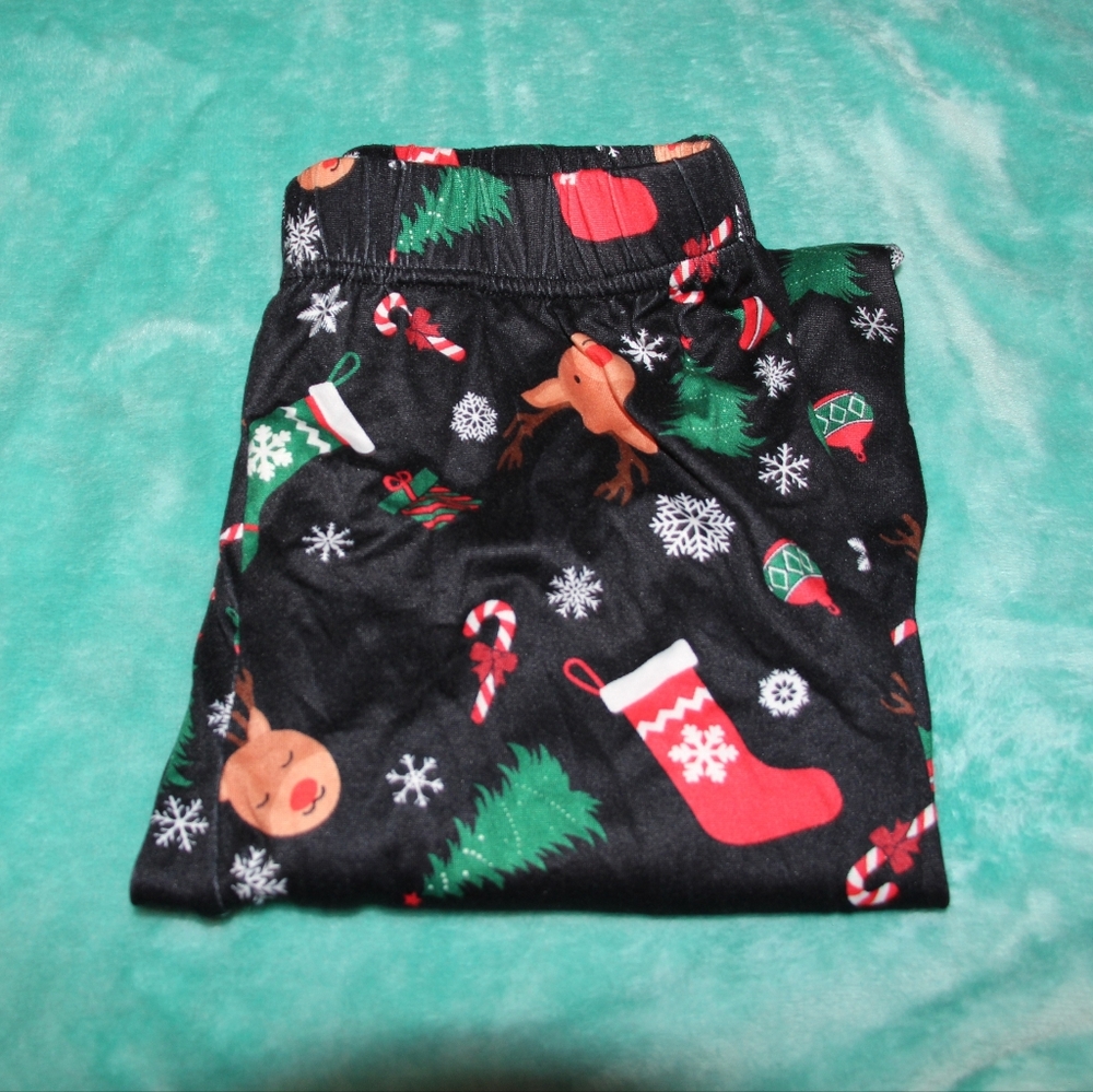 Women's Black Christmas Leggings Size Small